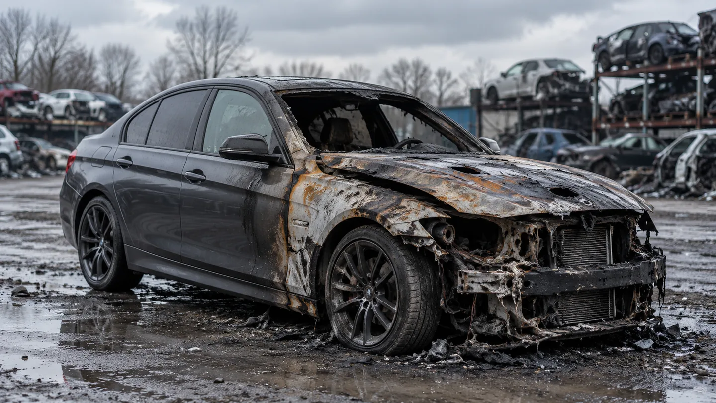 Выкуп сгоревших автомобилей в Волгограде — иллюстрация